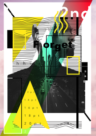 DJ海报音乐节创意前卫海报