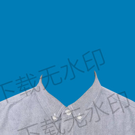 灰色衬衫证件照