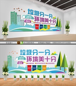 垃圾分类文化墙