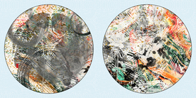 高雅荷花装饰画