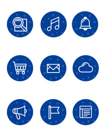 新闻日历音乐WED图标