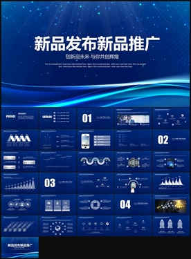 产品发布新品推广PPT