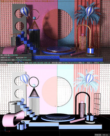 C4D模型工程文件