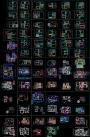 天花顶棚CAD图库