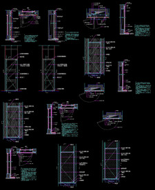 消火栓装饰门及管道井装饰门节点