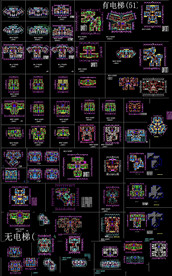 电梯户型平面图