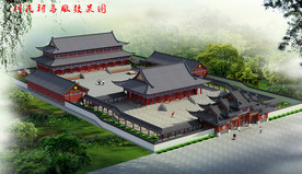 刘氏祠堂效果图2