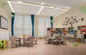 幼儿园课室效果图