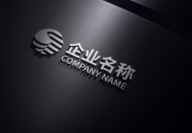 立体烫银logo效果图