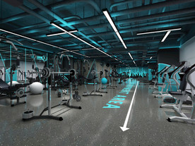 健身房效果图