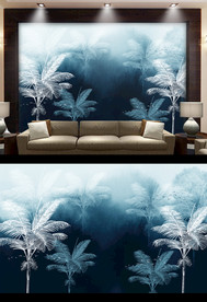 北欧简约背景墙