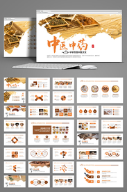 中医中药中国风动态PPT模板