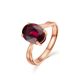 石榴石戒指