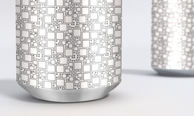 易拉罐底部样机