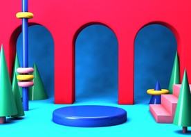 C4D 场景 C4D设计 颁奖