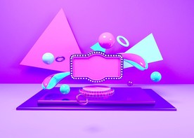 C4D 场景 C4D设计 颁奖