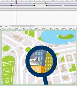 flash遮罩放大镜效果6秒
