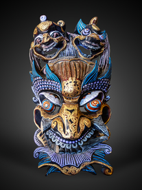 中国民间戏剧面具