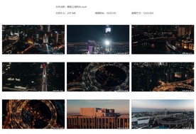 最新上海风光城隍庙 卢浦大桥
