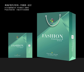 绿色手提袋 手提袋 手提袋设计