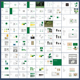 绿色VI 化妆品VI
