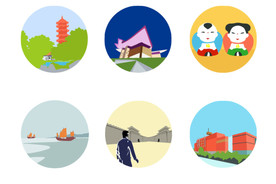 无锡旅游名片6枚