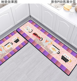 咖啡杯厨房欧式地垫