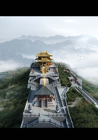 寺庙景区