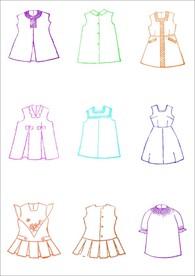 女童裙子  服装设计