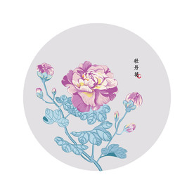 花卉牡丹花国画牡丹适量高清元素