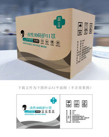 口罩外箱