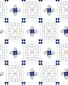 精细几何抽象菱形格子