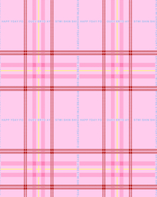 可爱几何抽象字母效果格子