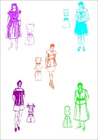 品位裙子  服装设计