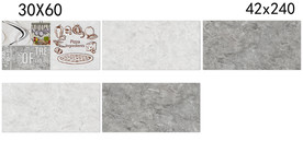 灰色大理石瓷片配套通道分色