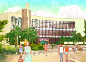 手绘城市花园   画册封面下载