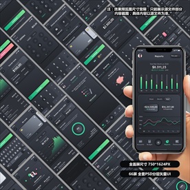 金融钱包类APP设计稿