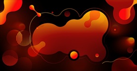 抽象曲线 矢量线条