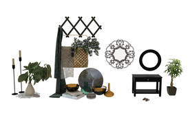 卫浴装饰3d模型