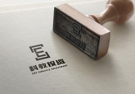 黑白墨水盖章标志样机