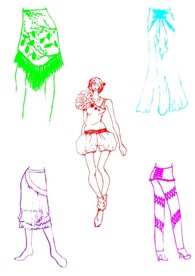 华丽时尚  服装设计