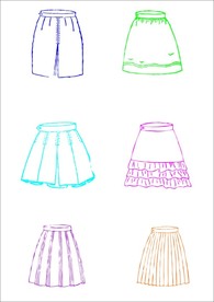 女装短裙设计