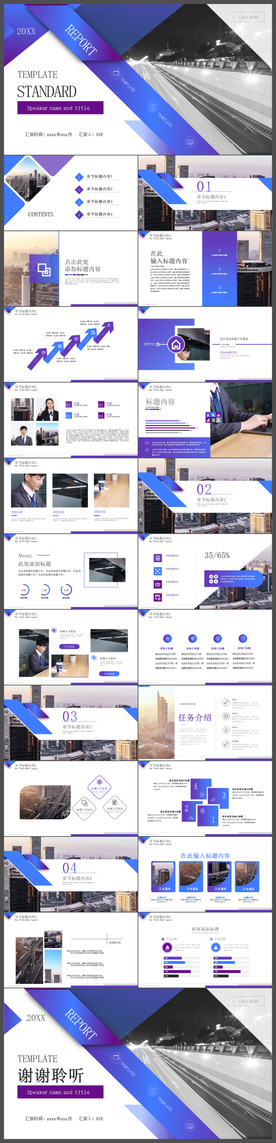 简约通用商业策划工作汇报PPT