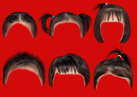 儿童证件照发型儿童发型