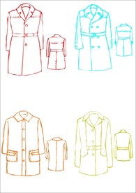 女装大衣设计