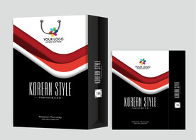 红黑色手提袋  手提袋设计