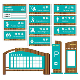 医院vi导视标识