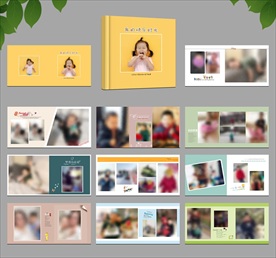 儿童相册照片书模板