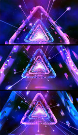 动感时空节奏绚丽舞台DJ背景