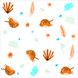 儿童服装印花图片